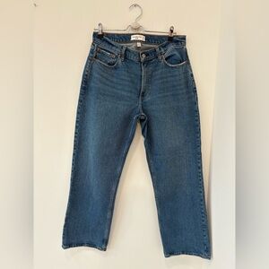 Abercrombie & Fitch Low Rise Blue Jeans